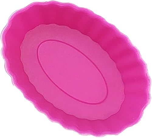 Lot de 8 mini moules en silicone pour muffins et chocolats, réutilisables 35 mm – moules pour friteuse à air, four à micro-ondes et congélateur, pour cuisiner, stocker, congeler (carré) - Nail Gallerys