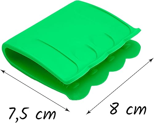 Maniques en silicone de four 2 pièces, gants de cuisine antidérapants et résistants à la chaleur, maniques sûres pour aliments, parfaites pour griller, cuisiner et manipuler des casseroles chaudes - Nail Gallerys