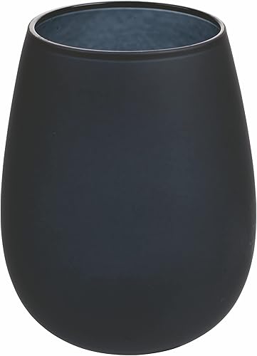 Villa d’Este Home Tivoli Happy Hour Stones Lot de 6 verres à eau Frosted en verre 500 ml - Nail Gallerys