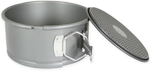 PME - Moule à Manqué en Aluminium Anodisé Argenté, 152 mm x 76 mm de Profondeur - Nail Gallerys