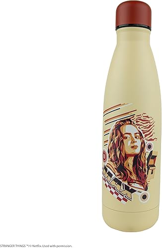 Cinereplicas Stranger Things - Gourde Isotherme Max Mayfield - 500ml - Licence Officielle - Nail Gallerys