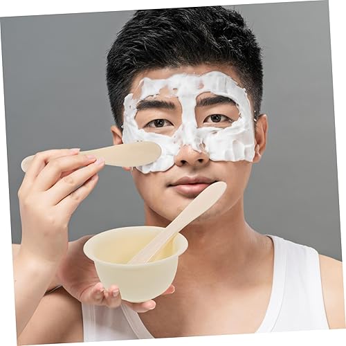 VICASKY 1 Ensemble Ensemble De Bol De Masque Fait Maison Pour Polyvalent Dirigé Silicium Soin Du Visage Produit Beauté Nettoyage Esthéticienne Petit Doux Collagène Beige Gel De Silice - Nail Gallerys