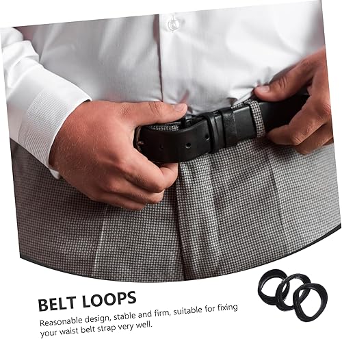 COHEALI 3 Pièces Détenteurs De Ceintures Retenue De Ceinture Accessoires Passants De Ceinture En Cuir Boucle De Fixation De Ceinture Provisions Homme Cuir De Vachette Larges Bretelles - Nail Gallerys