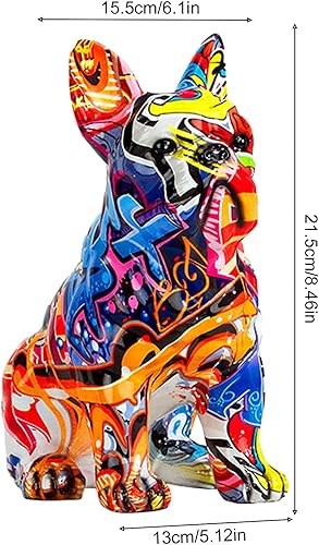 Statue Chat/éléphant/Lapin/Chien, Créatif Figurine Animale en Résine, Sculpture d'art Moderne, Statue Décorative pour la Maison, Bureau, Chambre, Salon, Cadeau pour Les Amoureux des Animaux - Nail Gallerys