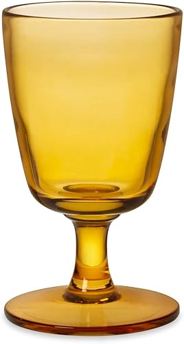 H&h set 6 calici saturno in vetro assortiti cl 28 - Nail Gallerys