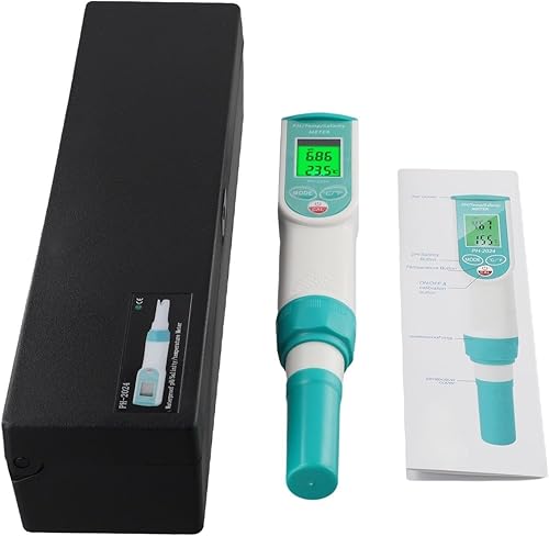 WIIYENA Testeur de pH numérique 3 en 1 - Sonde de température du sol alimentaire - Calibrage automatique - Outil de cuisine et de jardin - Nail Gallerys