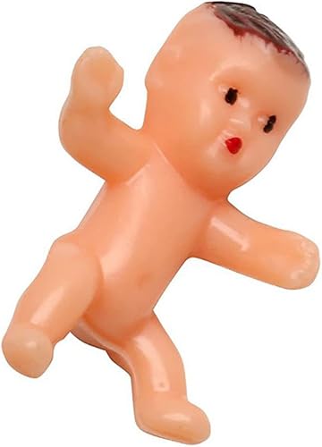 PRETYZOOM 80pièces Mini Bébés Plastique Décorations De Fête Anniversaire Et Shower Ornements Pour Garçon Fille Et Favors De Fête Jouets Plastique - Nail Gallerys
