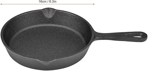 Poêles à Frire Antiadhésives, Poêle en Fonte Saine Antiadhésive à Induction, Poêle à Omelette Domestique Uesd pour Tables de Cuisson à Induction Électrique au Gaz(20cm / 7.9in) - Nail Gallerys
