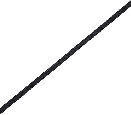 Trimming Shop Bande élastique ronde 4 mm de large, cordon élastique pour la couture, la fabrication de bijoux et d’attaches à cheveux,projets de bricolage 25 Metres Rouge - Nail Gallerys