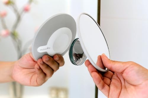 bosign 5X Miroir cosmétique Blanc/Gris 11,2 cm - Nail Gallerys