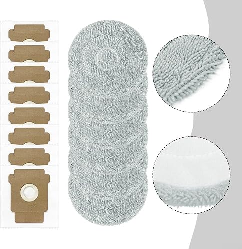 Pour Roomba Plus 405 et Combo 505 Chiffon de rechange et sacs à poussière, installation et solution fiable de contrôle de la poussière - Nail Gallerys