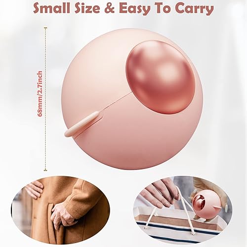 Rouleau Pelucheux Lavable et réutilisable pour Les Poils d'animaux, Rouleau Pelucheux en Gel Portable pour Les vêtements, Les Meubles, la Moquette, Le lit, Le canapé (Rose Doré) - Nail Gallerys