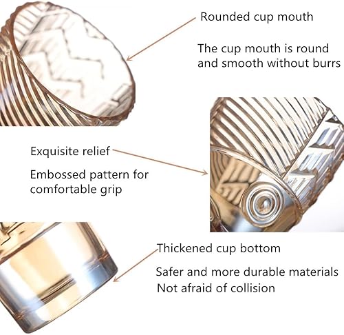AXIM Lot de 4 verres à bière empilables en forme de poisson pour soda, jus, lait, coca, bière, spiritueux - Nail Gallerys