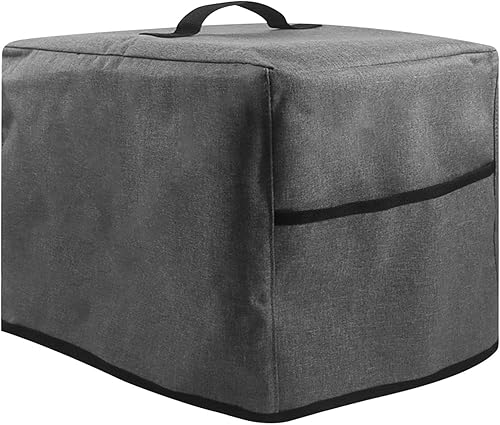 A/A Housse anti-poussière en nylon pour friteuse à air, housse durable pour appareils de cuisine avec poches et poignée | Housse de protection carrée en nylon durable pour friteuses de 3 à 6 litres - Nail Gallerys