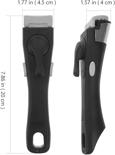 INOOMP Poignée de rechange amovible pour casserole, poêle, ustensiles de cuisine - Poignée de rechange universelle pour casserole, 5123JK8811LH - Nail Gallerys