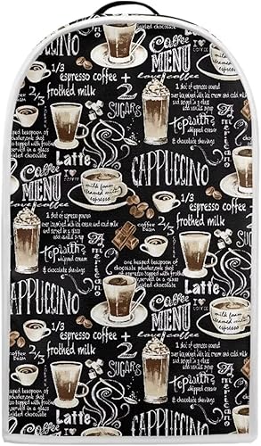 Poceacles Housses de mélangeur à motif de café pour cuisine, compatibles avec mélangeur alimentaire, robot de cuisine pour mélangeur de cuisine, facile à nettoyer - Nail Gallerys