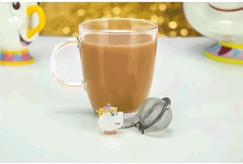 Paladone Mrs Potts Infuseur à thé en Acier Inoxydable Multicolore 5 x 5 x 5 cm - Nail Gallerys