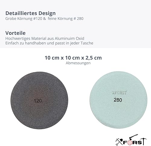 Xforst GS 2 Pierre à aiguiser Bamboo - Nail Gallerys