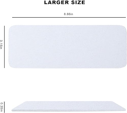 Dessous de Verre Diatomite, 2 Pièces Plateau Diatomite Salle de Bain,Plateau Salle de Bain Absorbant, Plateaux en Pierre Absorbant l'eau pour Savon à Main, Gobelets, Bouteilles (Gris foncé) - Nail Gallerys