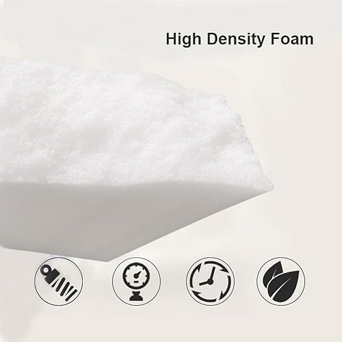 Surmatelas en mousse haute densité, soulage la pression (doux, 3 cm-80 x 190 cm) pour lit simple/jumeau/grand lit/très grand lit - Nail Gallerys