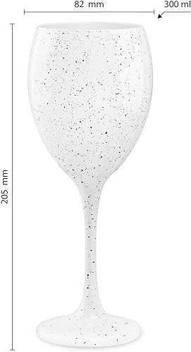 Glasmark Krosno À Set De 6 À Blanc 300Ml Verre Rouge A Pied Ensemble De À Blanc Galaxy - Nail Gallerys