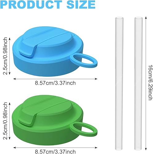 2 Pièces Couvercles pour Canettes de Boisson,Couvercles Réutilisables en Silicone pour Canettes pour Soda,Avec Paille, Couvercle Rabattable et Poignée,Pour Soda,Bière,Boissons énergétiques et Jus - Nail Gallerys