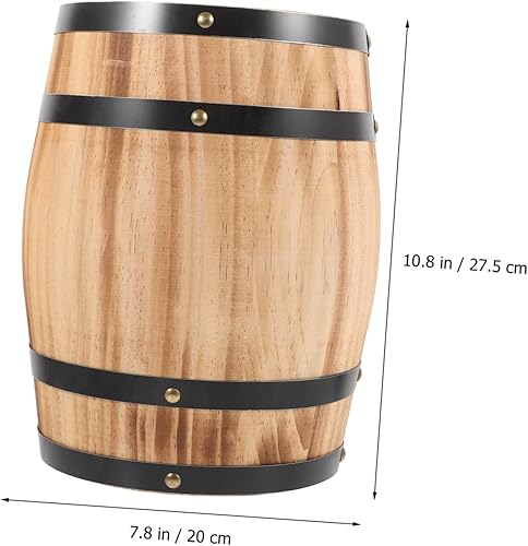 GREENADSCAPE Décor en Bois Robuste pour Bar À Vin Whisky Bière Accessoire Photo Décoration De Bar Fonctionnelle pour La Maison - Nail Gallerys