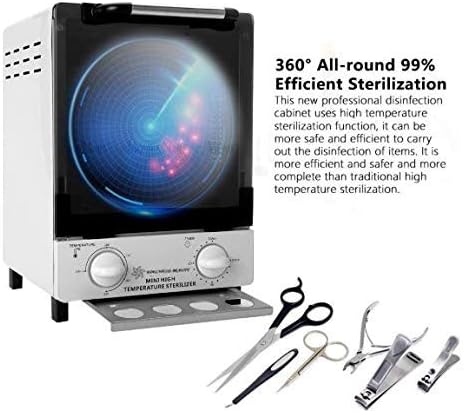 Cabinet de stérilisation esthétique 12L, haute température, boîte de désinfection, équipement de stérilisation de grande capacité - Nail Gallerys