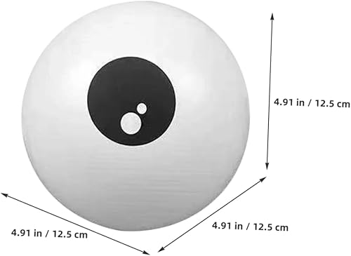 Housoutil Lot De 100 Ballons Gonflables Pour Les Yeux Blancs Anti-Mauvais Œil Décoration D'Halloween - Nail Gallerys