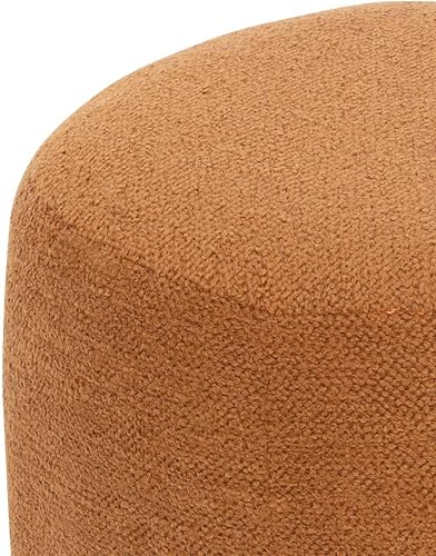 Atmosphera - Pouf Bouclette amea Orange d39cm - Nail Gallerys
