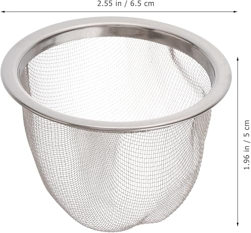 8 Pièces Tamis à Mailles Ultra Fines Filtre à Thé Boule Dinfuseur à Soupe Tasse Infuseur à Thé Remplacement Du Filtre De La Théière Filtre à Café Thé Plus Raide Remplacer Cafetière - Nail Gallerys
