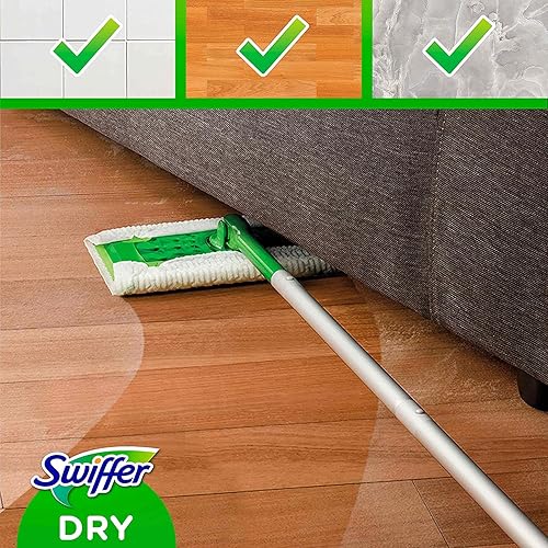 Swiffer Recharges Lingettes Sèches, 40 Lingettes Nettoyantes, pour Balai Swiffer, Attrape et Retient la Poussière - Nail Gallerys