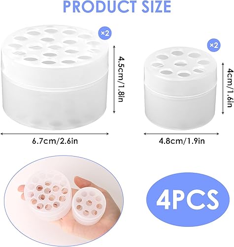 4 Pièces Support Spirale pour Fleur, Twister de Bouquet Transparent pour Arrangement Floral, Porte-Tiges Ikebana en Plastique, Accessoire DIY Décoration, Pour Vase, Maison, Événement - Nail Gallerys