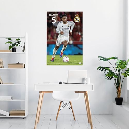 Grupo Erik Poster - Real Madrid Bellingham - 36 x 24 pouces / 91,5 x 61 cm - Expédié enroulé - Posters cool, Poster artistique, Posters muraux, Posters et impressions - Nail Gallerys