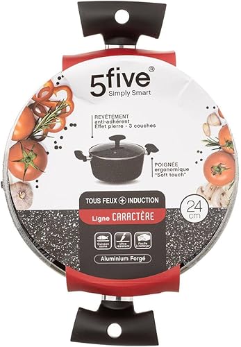 5five - faitout aluminium forgé caractère 24cm - Nail Gallerys