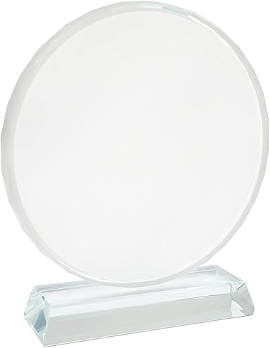 LYFJXX Sublimation Plaques en cristal vierges pour décoration de bureau Plaques personnalisées Cadre photo personnalisé Cadre photo DIY pour impression par transfert de chaleur (Irrégulier) - Nail Gallerys