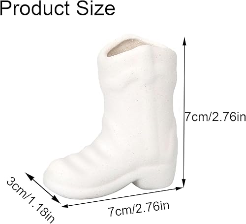 Céramique Porte Allumette, Support d'Allumettes De Cowboy, Céramique Porte Allumette pour Bott, Boîte D'Allumettes De Bottes, pour Les Cuisines Cheminées Salles De Bains Chambres à Coucher - Nail Gallerys