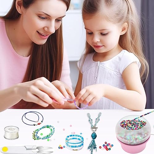 Rotateur électrique pour perles – Kit rotatif pour perles d'argile électrique, perles automatiques | vitesse réglable de rotation et arrière, outil pour enfiler des perles de bricolage - Nail Gallerys