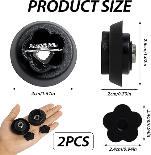 2 Pcs Guide de couplage Engrenage Pour Monsieur Cuisine connect & Monsieur Cuisine Smart,5 Branches,smart MCC MCS,Base Lames Compatible avec Monsieur Cuisine Connect,Monsieur Cuisine CONNECT SKMC 1200 - Nail Gallerys