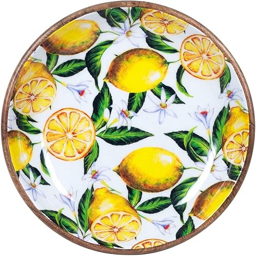 Vidal Regalos Assiette creuse en bois de manguier 30 cm - Nail Gallerys