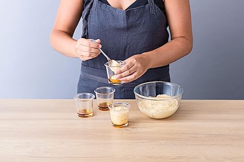 Moulinex Lot de 6 Verrines XA606000 Couvercle Silicone Compatible Multicuiseurs Cookeo, Cookeo USB, Cookeo Connect, Nc, Transparent/Noir - Nail Gallerys