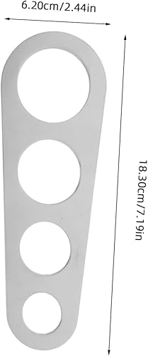 FUNNETOYU Ensemble De Luminaires Spaghetti Récipient Porte-pâtes Outil De Mesure Des Aliments Fourchette à Spaghetti Pour Servir Les Pâtes Testeur De Spaghettis Acier Inoxydable - Nail Gallerys