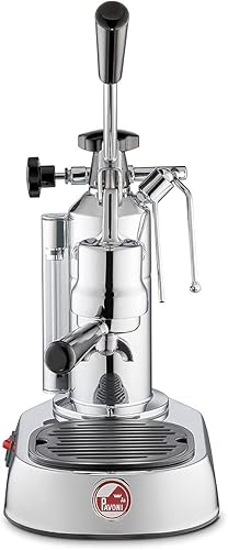 La Pavoni Smeg LPLELQ01EU Machine à café Machine à Expresso 0,8 L, Chrome/Noir - Nail Gallerys