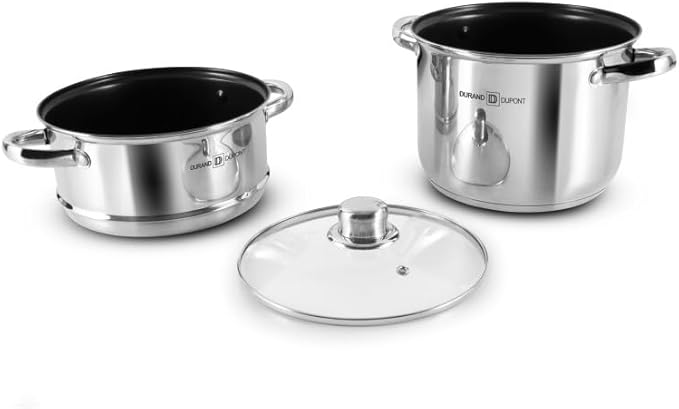 Couscoussier Inox 20 Cm Tfi Avec Couvercle En Verre Marrakech 20 De Kitchencook - Nail Gallerys