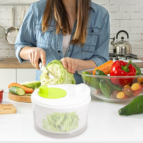 Générique Petite essoreuse à Salade, essoreuse à Fruits - Essoreuse à Salade multifonctionnelle | Essoreuse de laveuse de légumes, essoreuse multifonctionnelle de laveuse de Fruits pour la Cuisine - Nail Gallerys