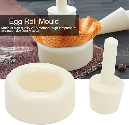 Fabricant De Cônes De Gaufres, Gaufre Cone Shaper Moules En Corne De Crème En Forme De Panier De Fleurs, Moule de Cornet de Crème Glacée Moules De Cuisson DIY, Accessoires De Cuisson Pour à Domicile - Nail Gallerys