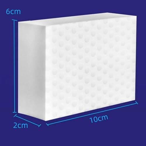 Norhogo 18 Pack éponges Magiques, Gomme Magique Extra Durable - Gomme Magique pour Salle de Bain, Piscine, Cuisine, Sol, Mur - Blanche 10x6x2cm - Nail Gallerys