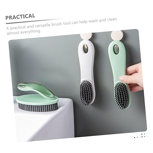 ARTSEWPLY Brosse De Nettoyage À Prise Confortable 2 Pièces Brosse À Linge Pour Chaussures Vêtements Salles De Bain - Nail Gallerys