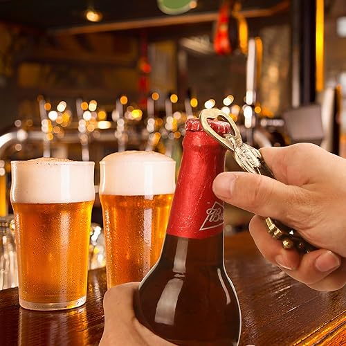 idee Cadeau Homme, Cadeau Anniversaire Homme, Cadeaux pour la fête des pères, Cadeau Saint Valentin, Cadeaux pour lui, papa, grand-père, petit ami, mari, Ouvre-bouteille moto avec boîte cadeau - Nail Gallerys