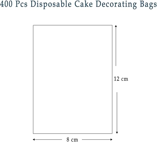 NEPAK 400pcs 8 x 12 cm Sac Plastique Transparent Sac OPP avec Liens Torsadés 10 cm pour Mariage Biscuits Cadeau Bonbon Alimentation Fourniture - Nail Gallerys